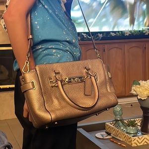 Coach Rose Gold Purse